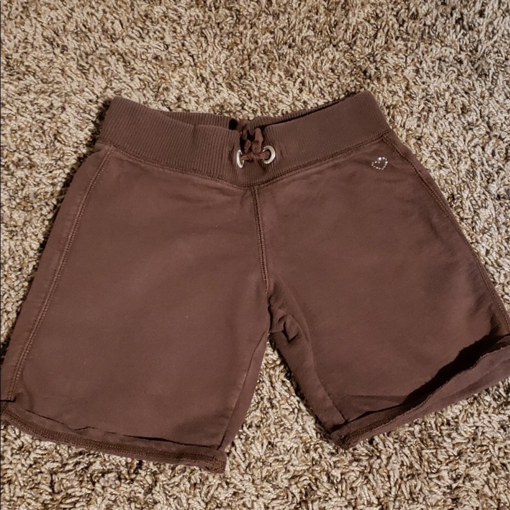 Gap Kids Brown Sweat Pant Shorts Size Small 6-7